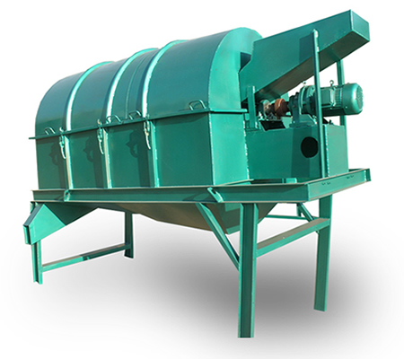 密封滾筒篩分機|密封封閉式滾筒篩-中森智能篩分機廠